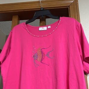 Quacker Factory Top Size XL